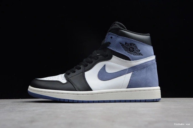 OG Retro Blue Jordan 555088-115 Air Moon 1 High 0814